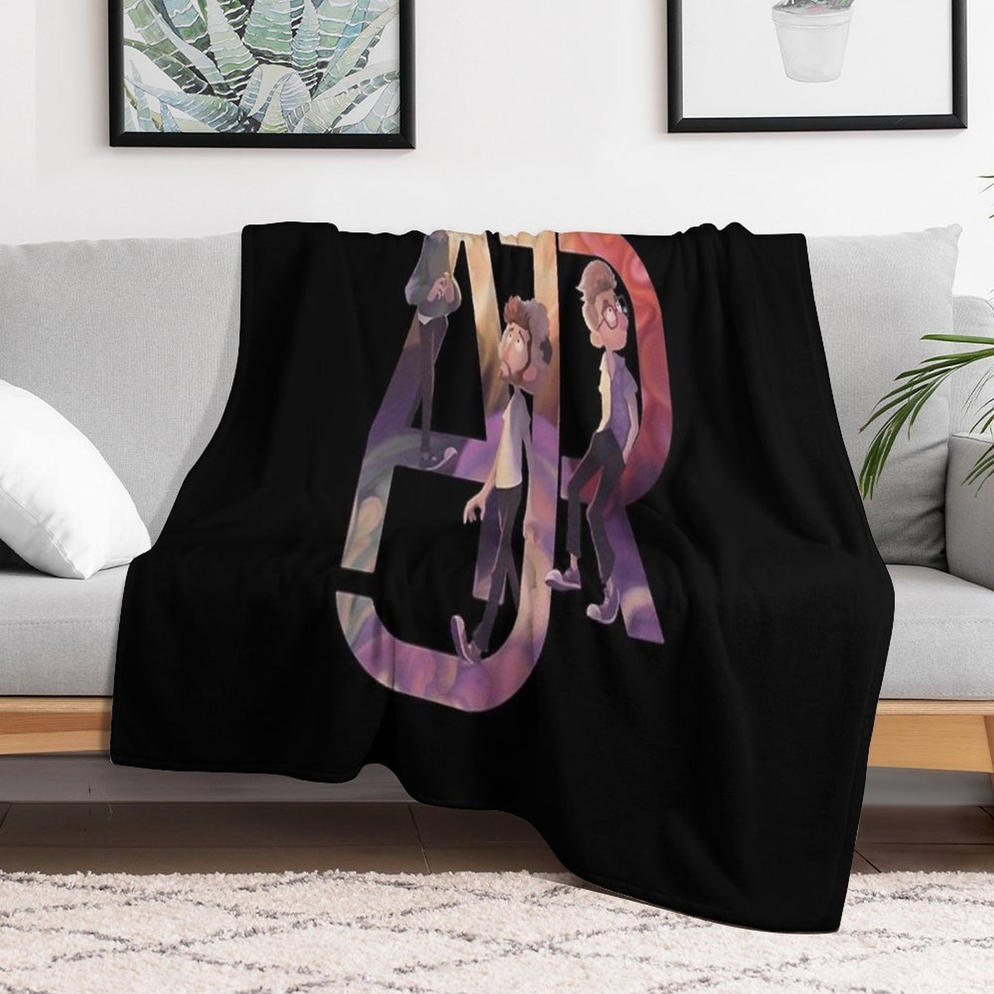 Adam Jack Ryan Metzger Sustainable Throw Blanket