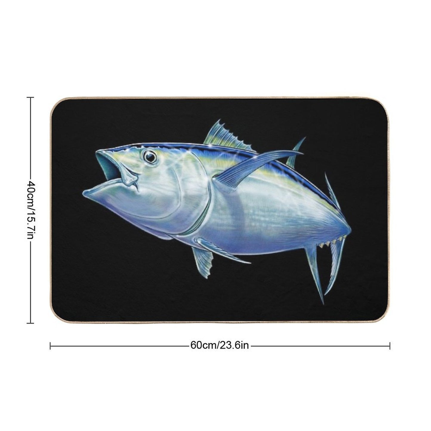 Bluefin Tuna Toxin-Free Bath Mat