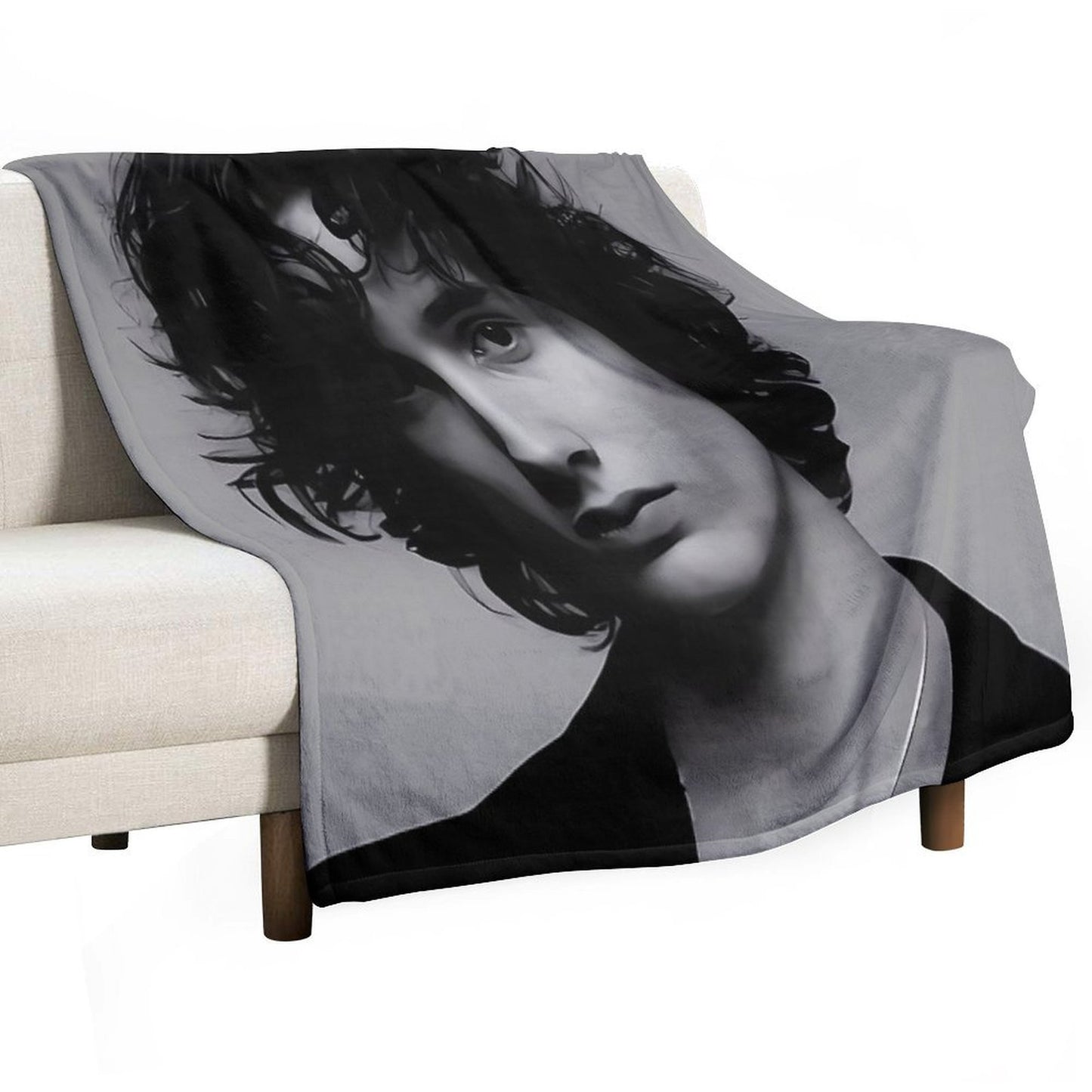 Sombr Plush Throw Blanket