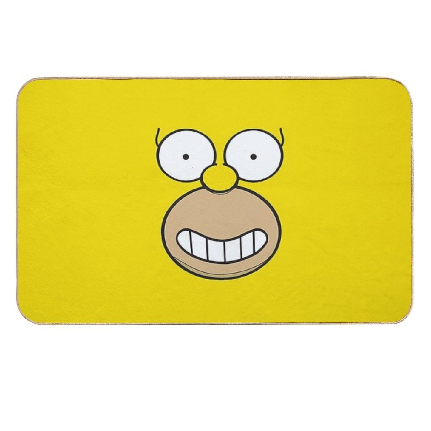Homer Background 2 Absorbent Bath Mat