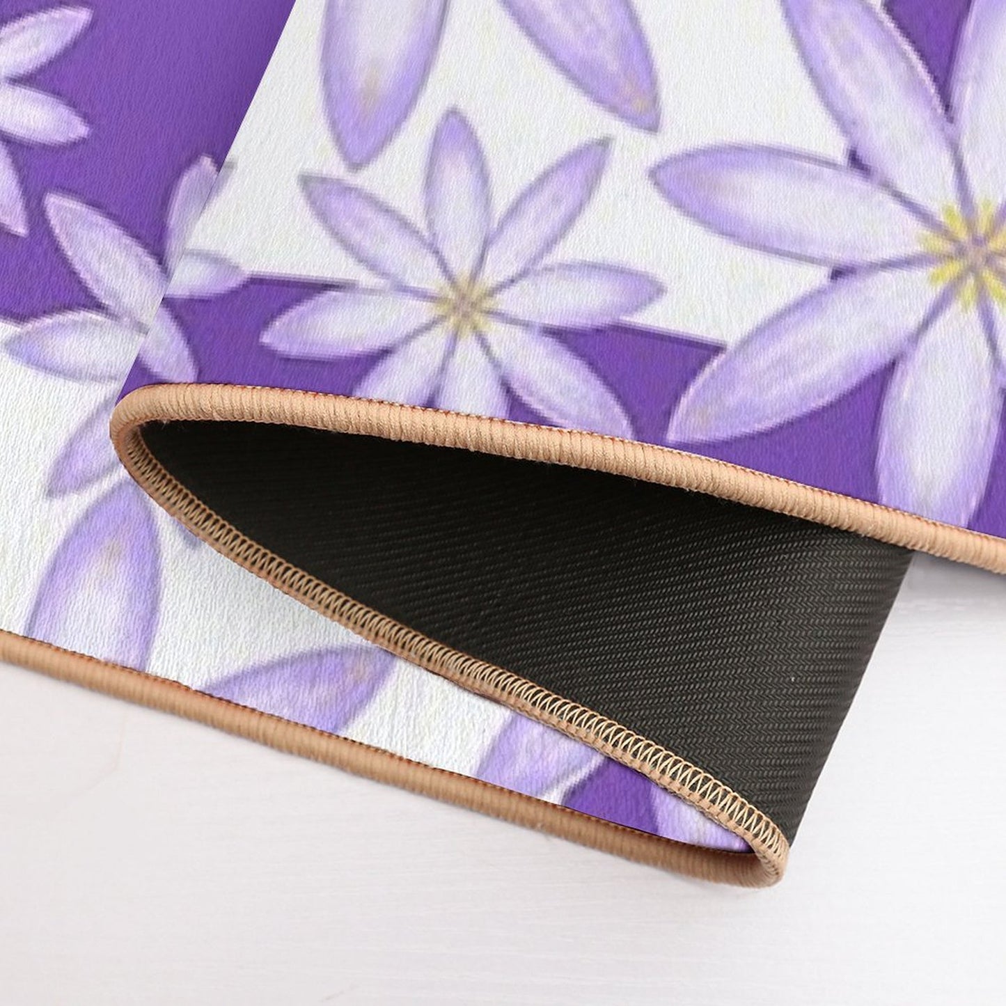 Star Jasmine Slip-Resistant Bath Mat
