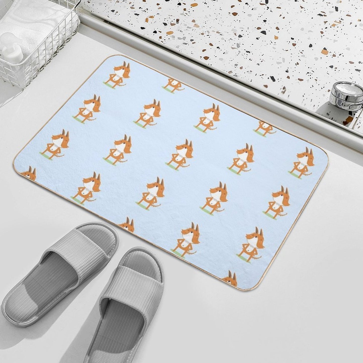 I Am A Fox Absorbent Bath Mat