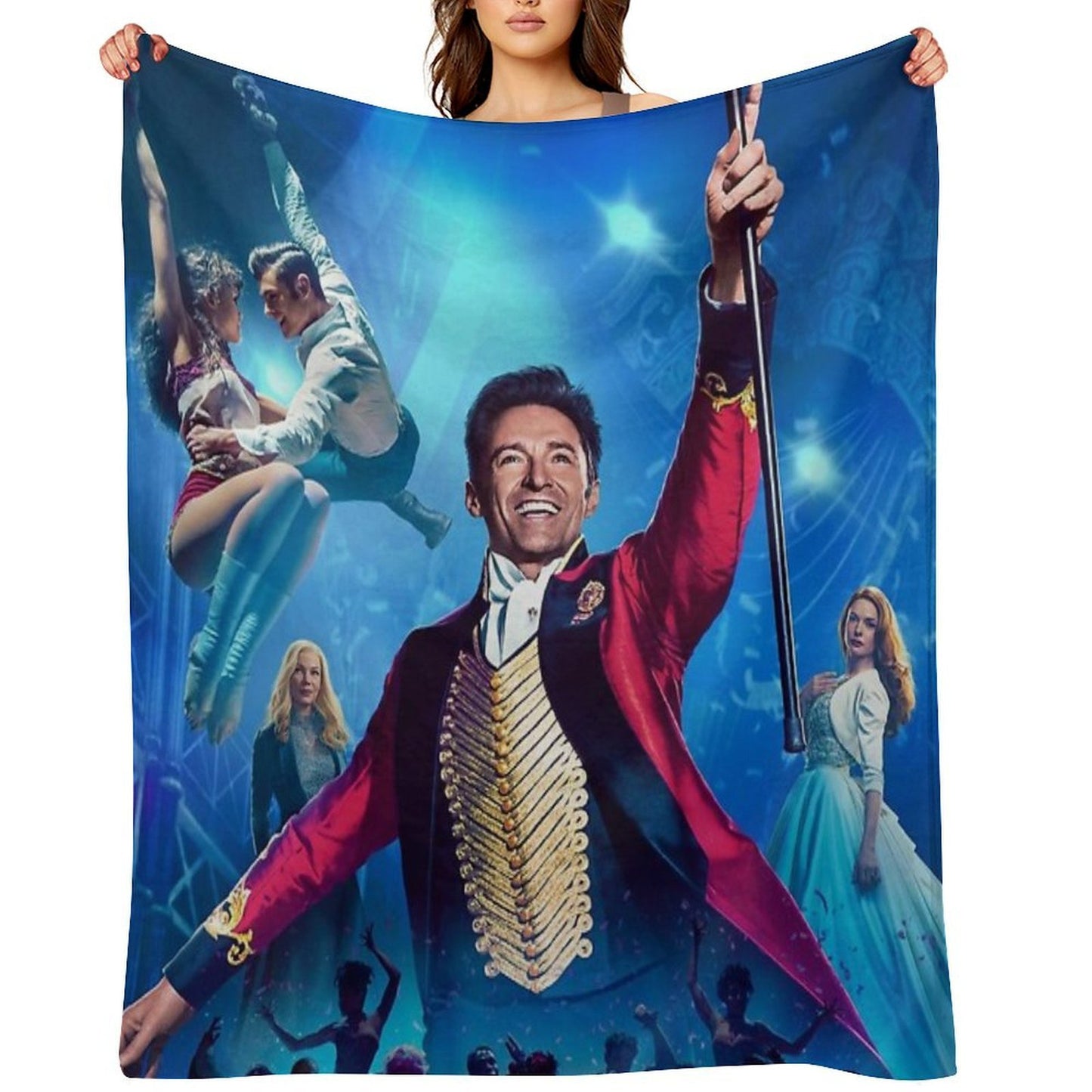 Copy of The Greatest Showman Travel-friendly Throw Blanket