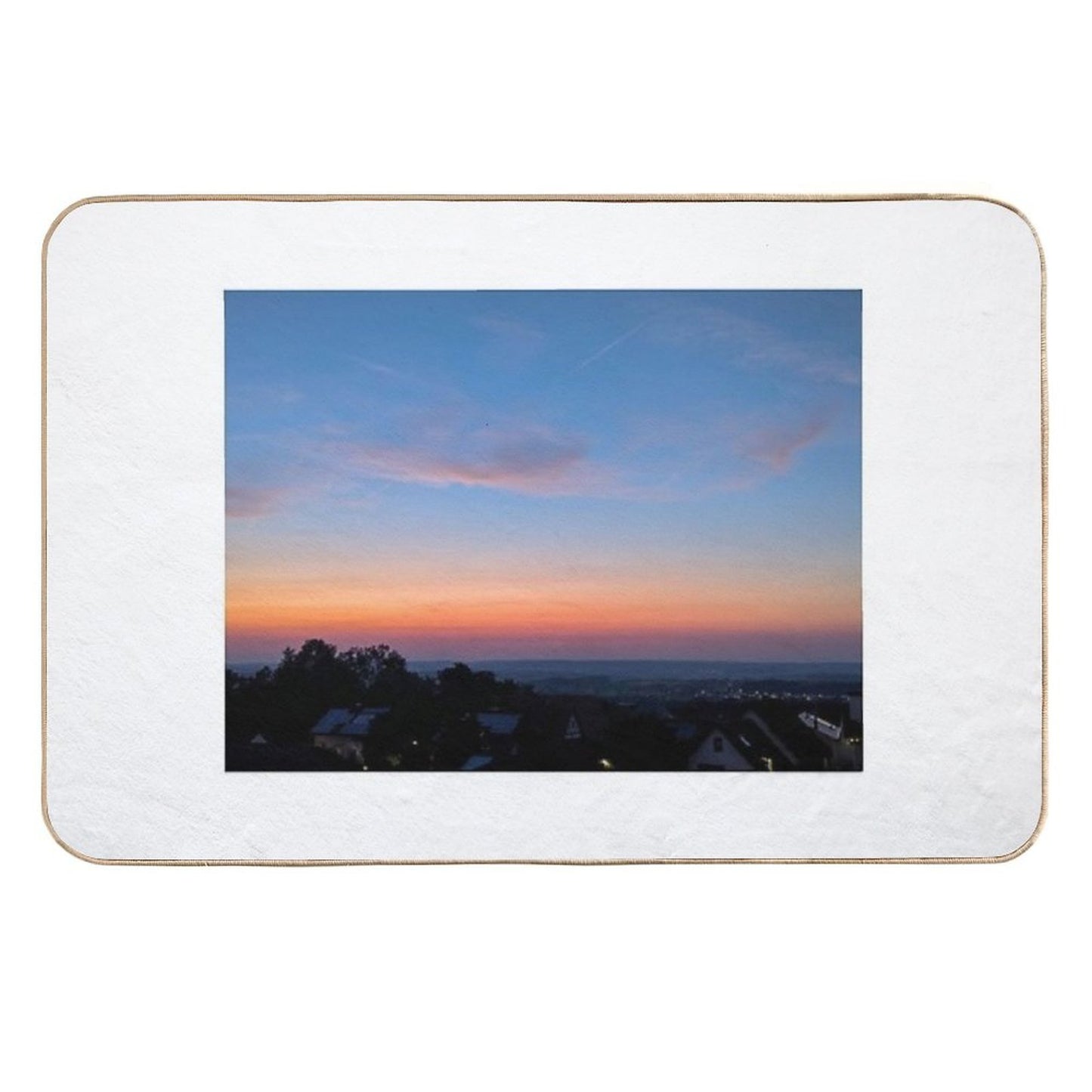 Sunset Slip-Resistant Bath Mat