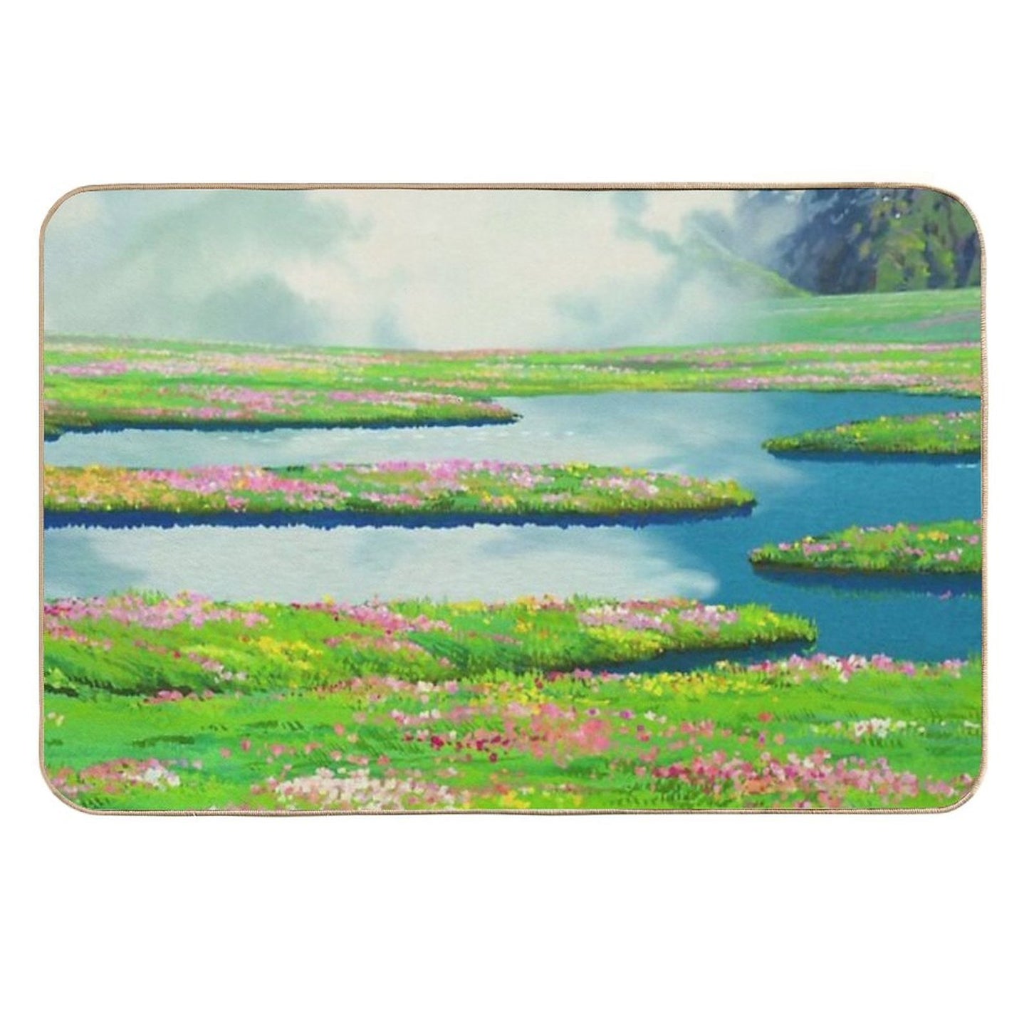Anime Landscape Long-Lasting Bath Mat