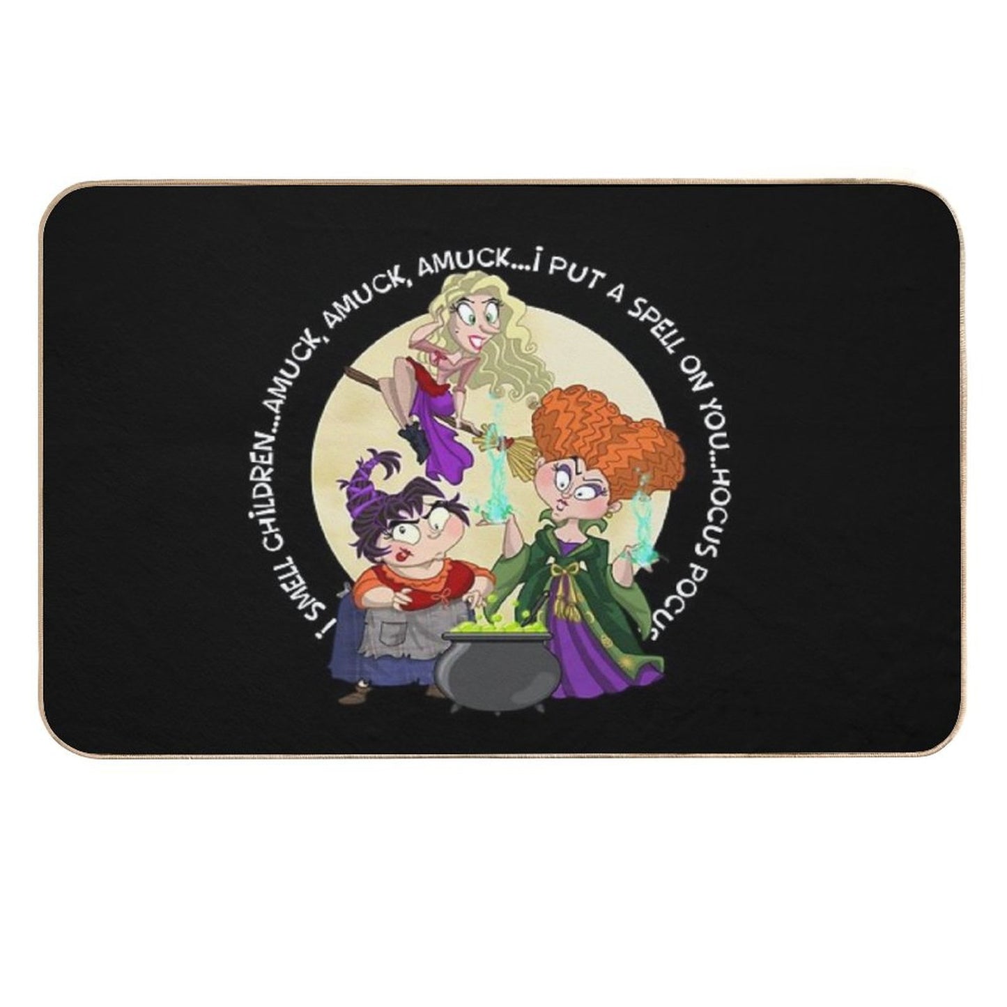 The Sanderson Sisters Multi-Purpose Bath Mat