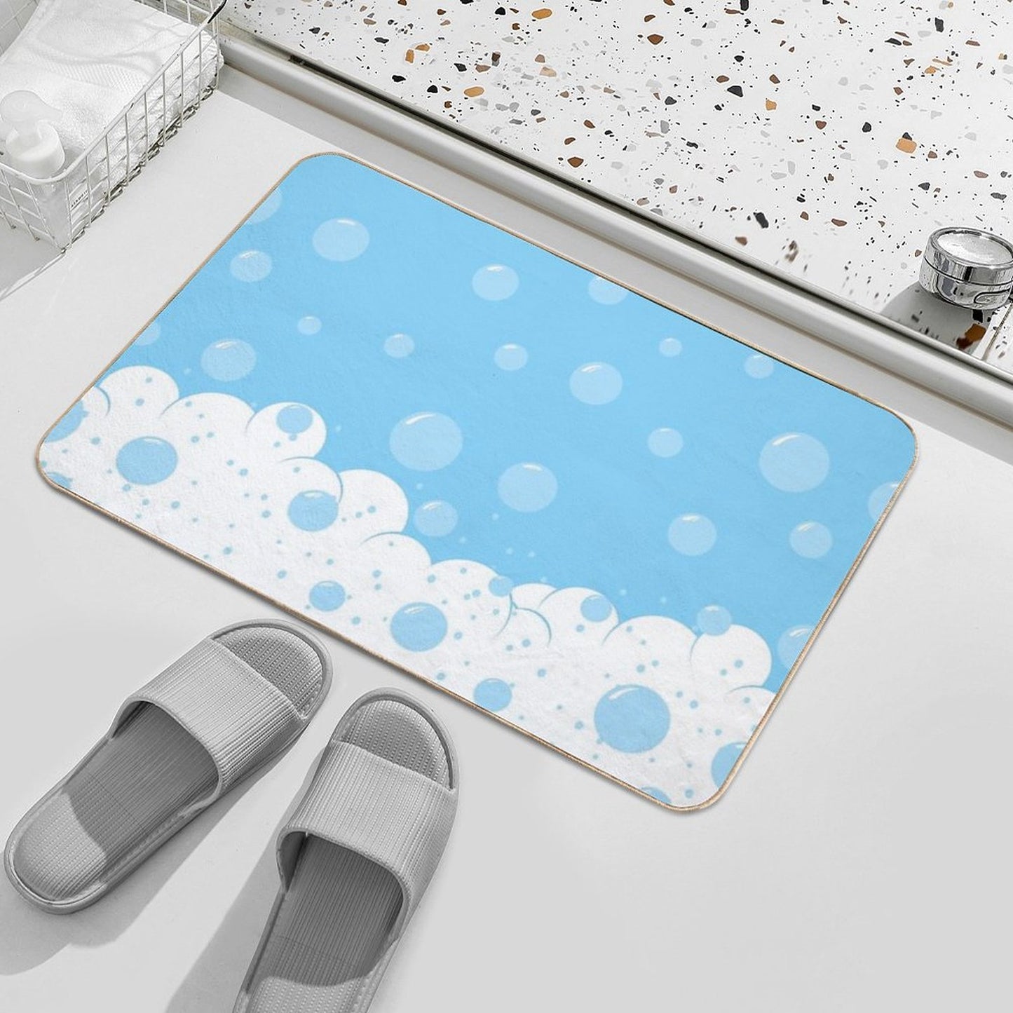 Bubbly Heaven Eco-Friendly Bath Mat