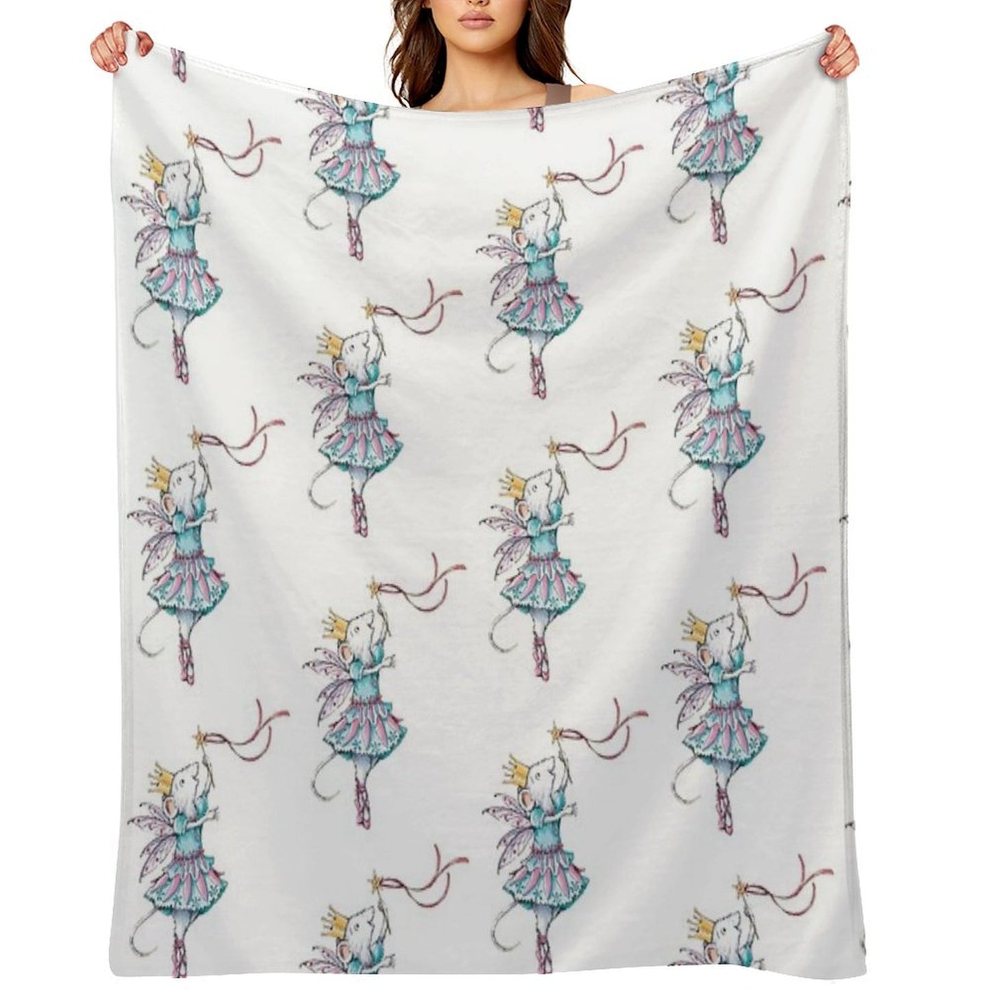 Angelina Ballerina Multi-functional Throw Blanket