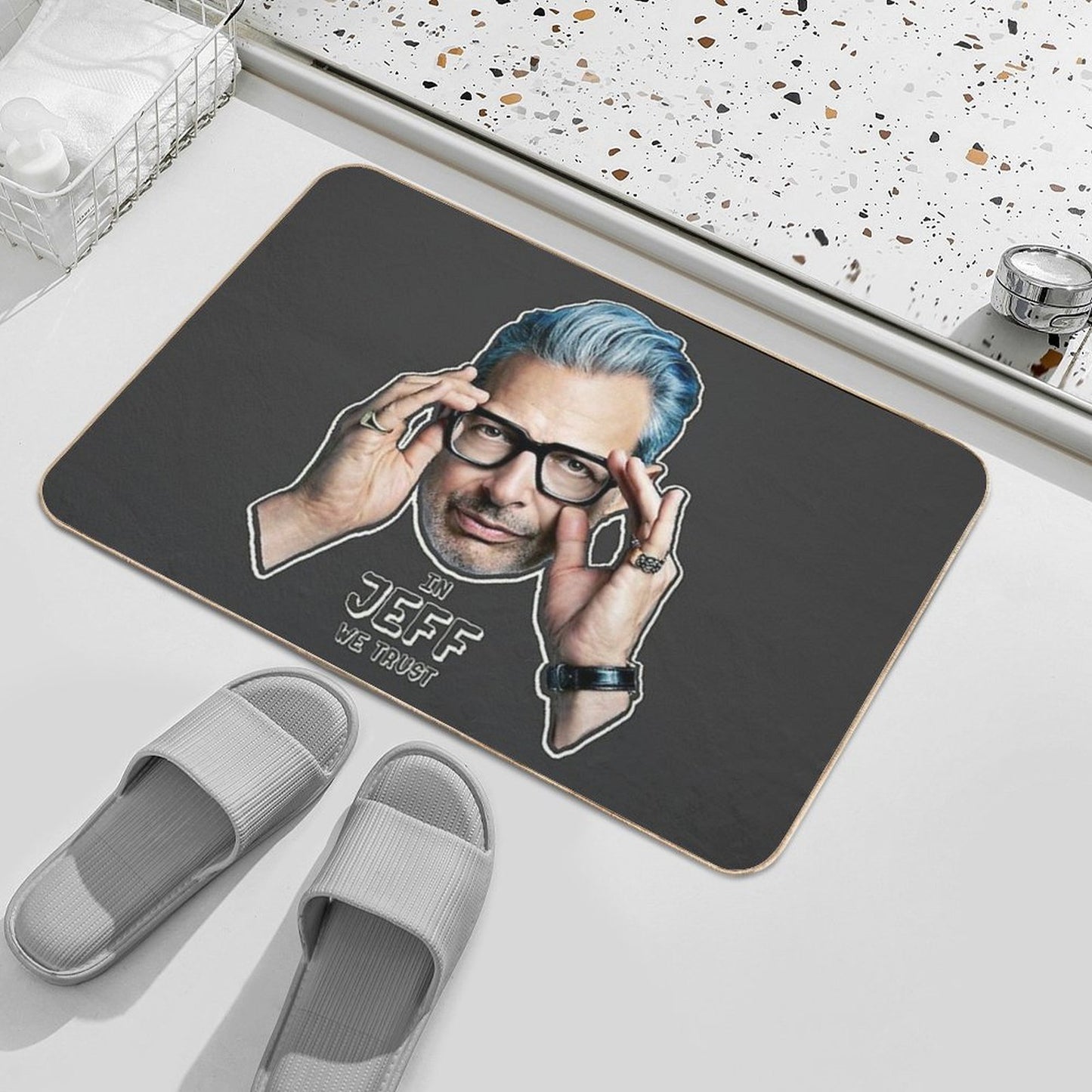 Jeff Goldblum Durable Bath Mat