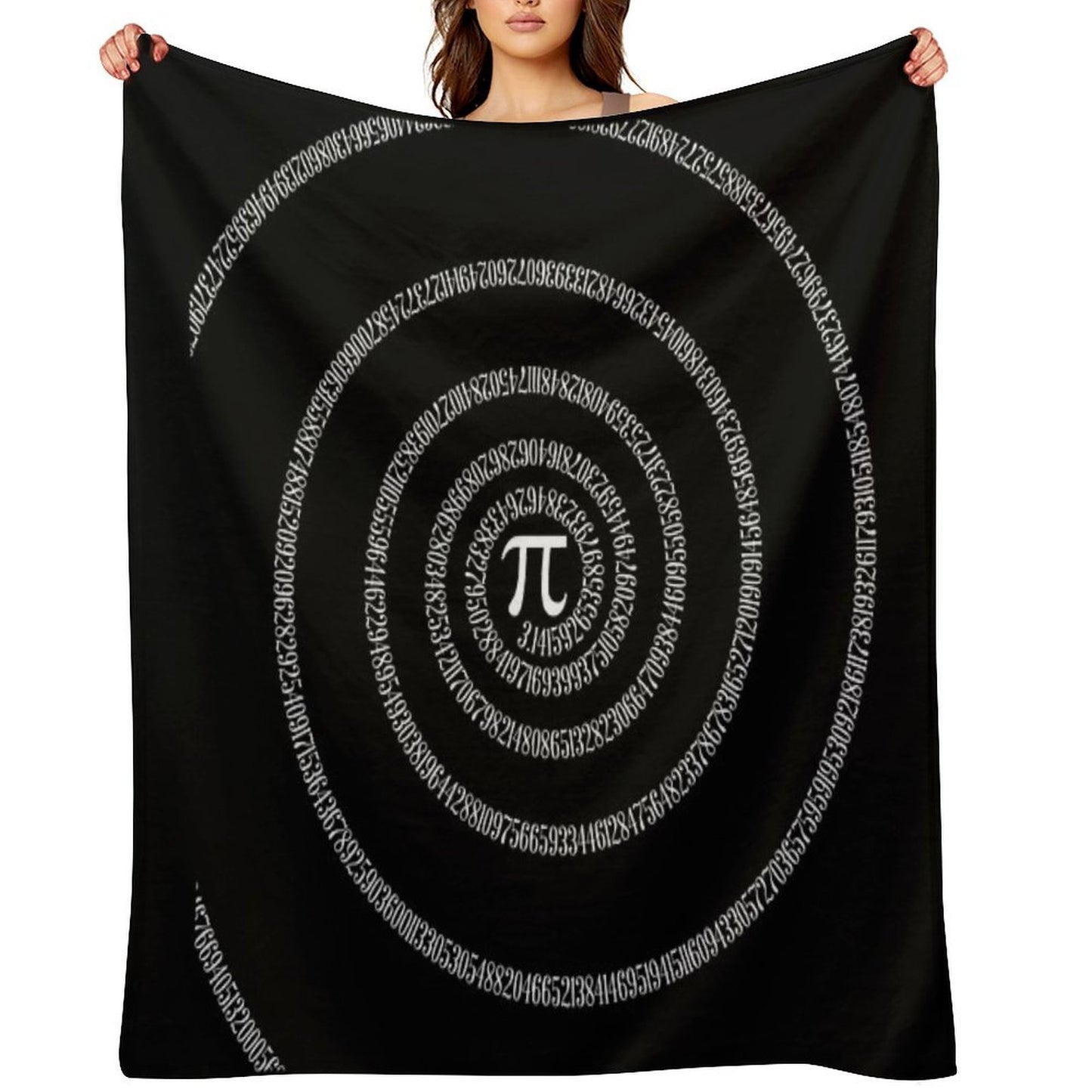 A S Pi Ral ... Easy Care Throw Blanket