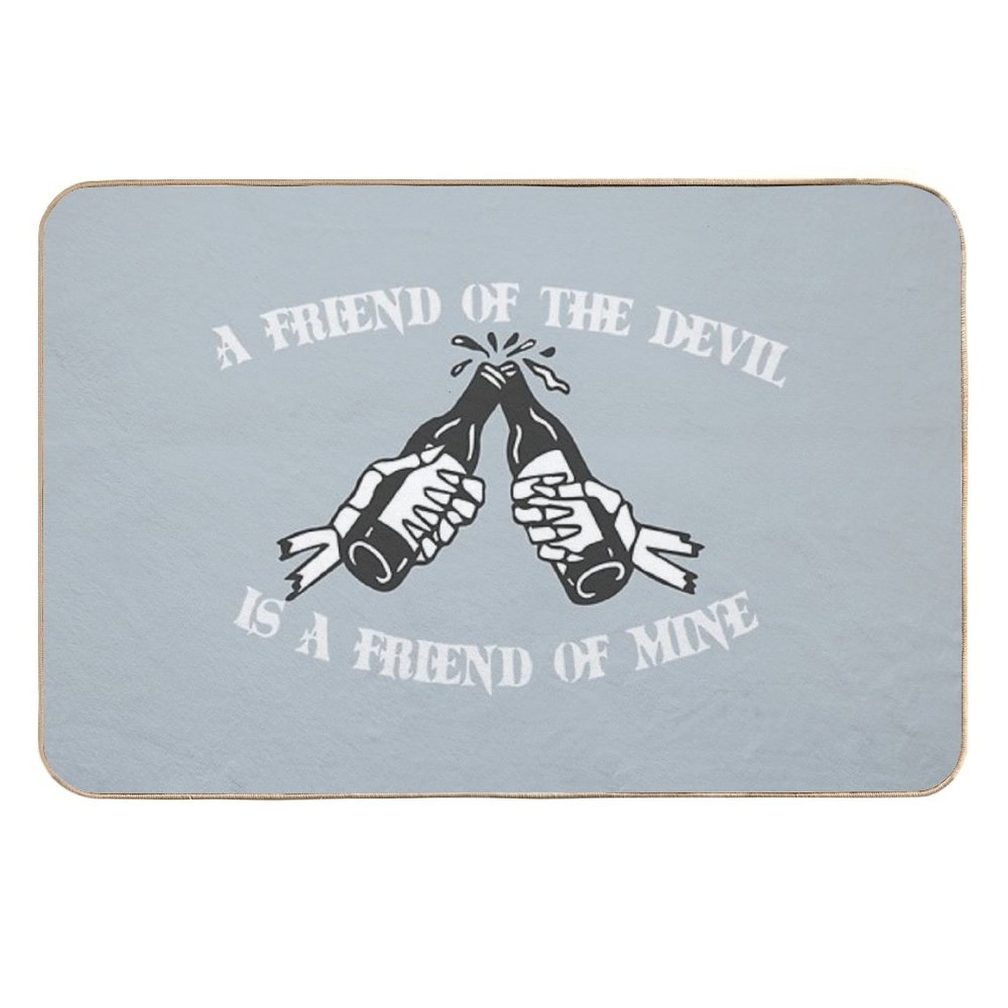 Friend of The Devil High-Traffic Bath Mat