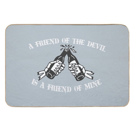 Friend of The Devil  High-Traffic Bath Mat
