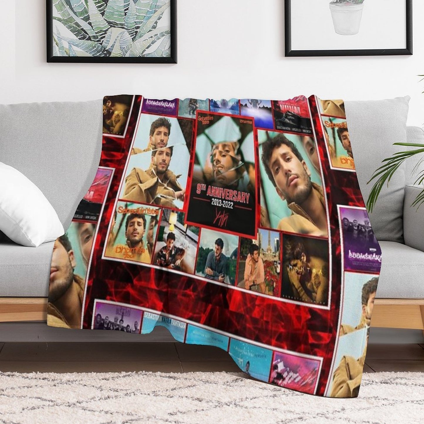 Greatest Albums 9th Anniversary 2013-2022 With Signature Wrinkle-free Throw Blanket