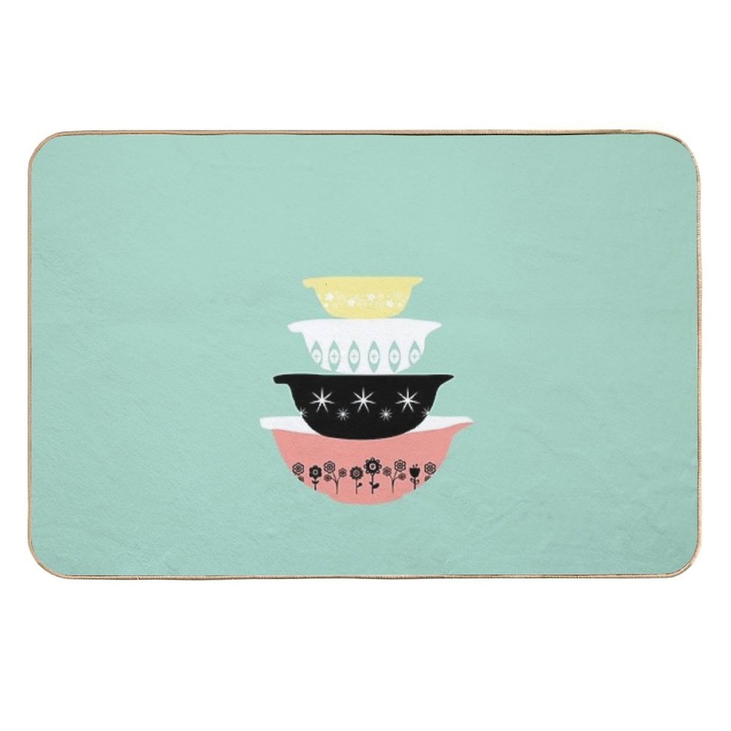 Pyrex Pretties Odorless Bath Mat