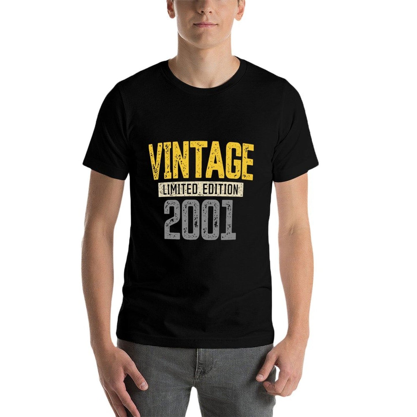 21st Birthdays Men Women Vintage 2001 21st Birthday Quick-drying T-Shirt