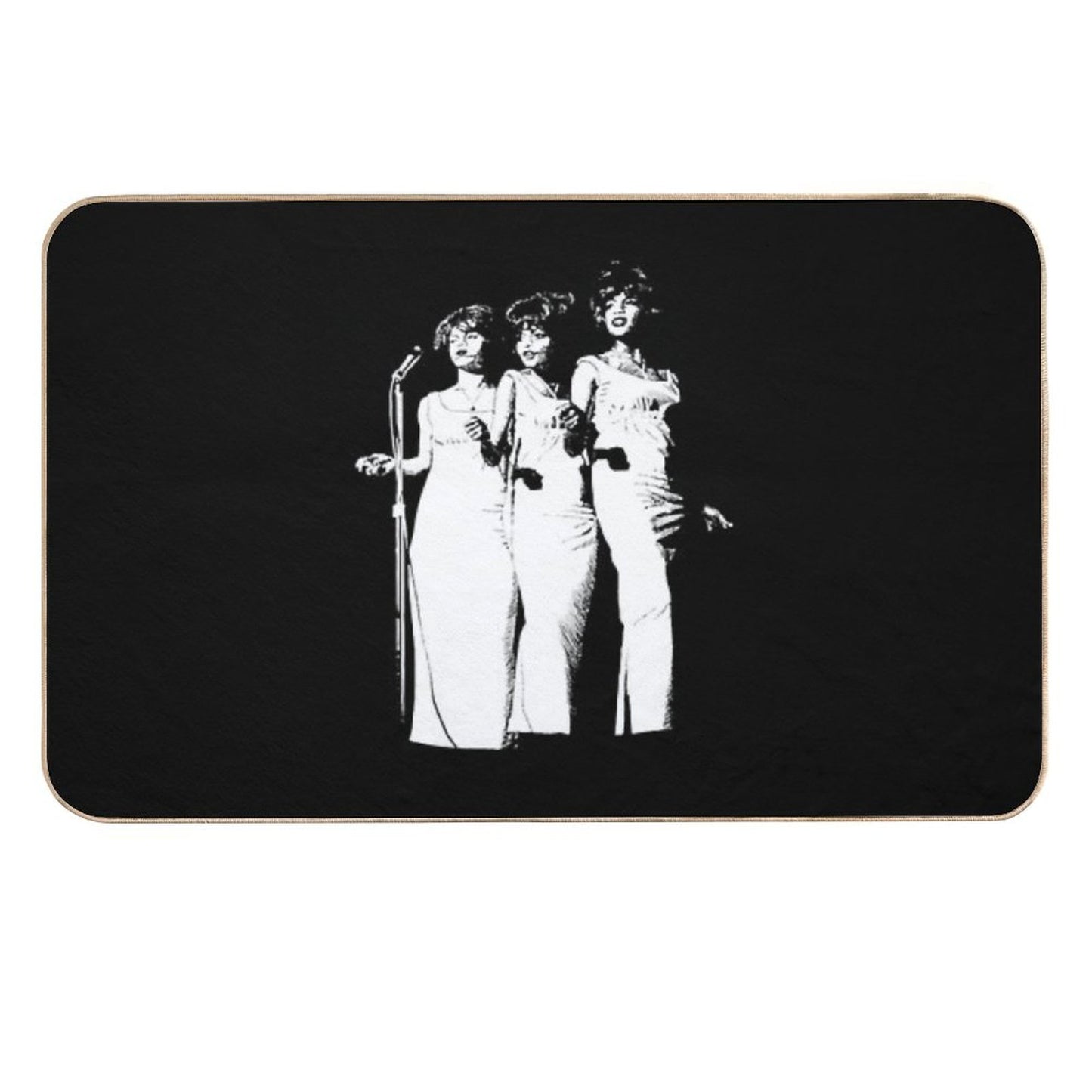The Supremes Easy To Clean Bath Mat