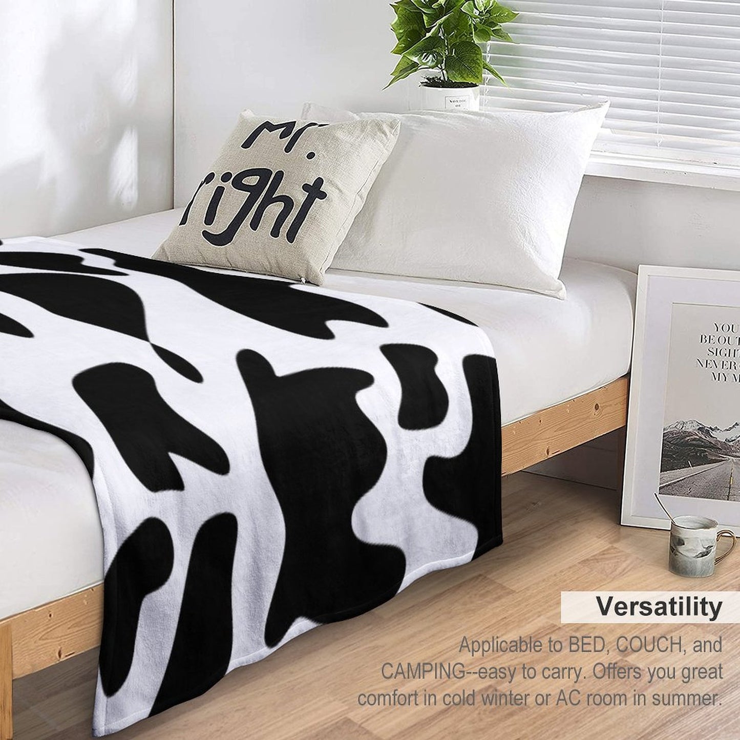 Abstract Versatility Throw Blanket