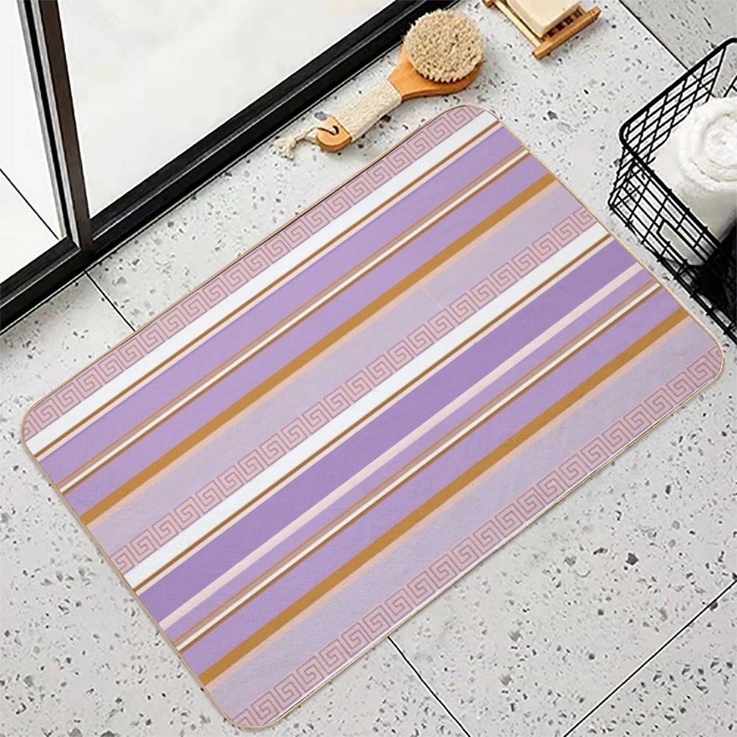 Athens Pattern Eco-Friendly Bath Mat