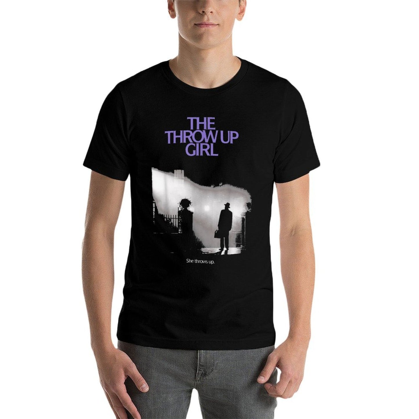 The Throw Up Girl Stretchy T-Shirt