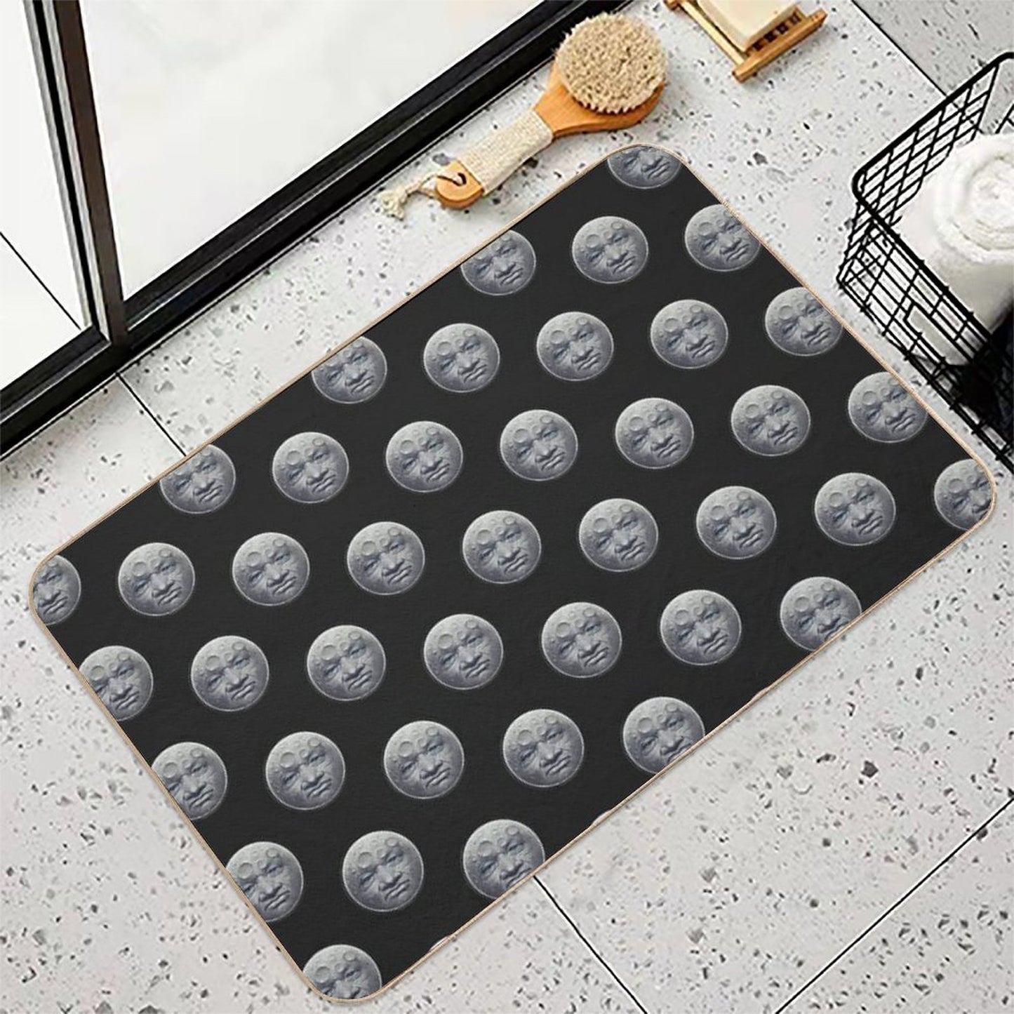 The Moon High-Traffic Bath Mat