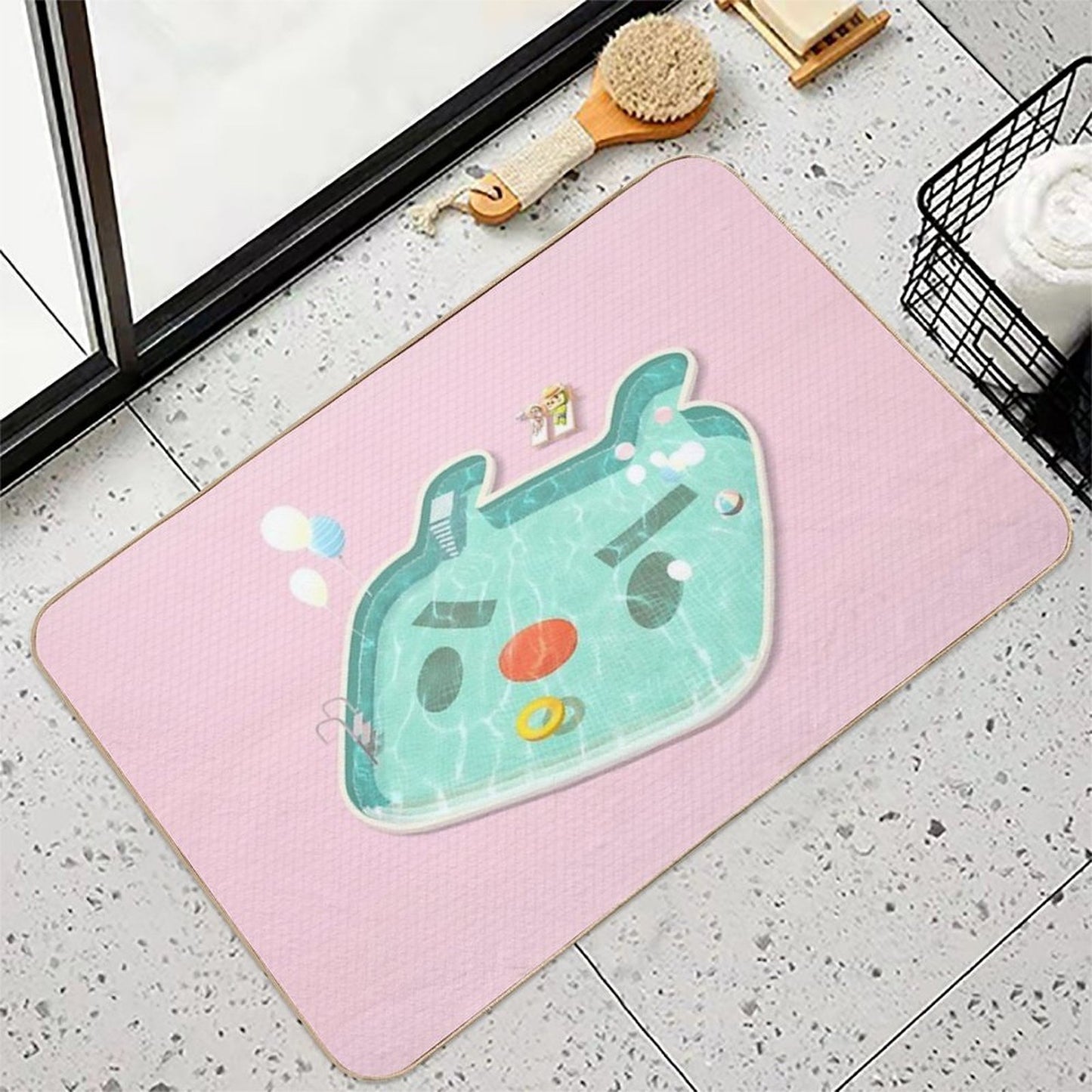 Iron T. – Character Pool – Dreamy Pet Summer Escape Toxin-Free Bath Mat