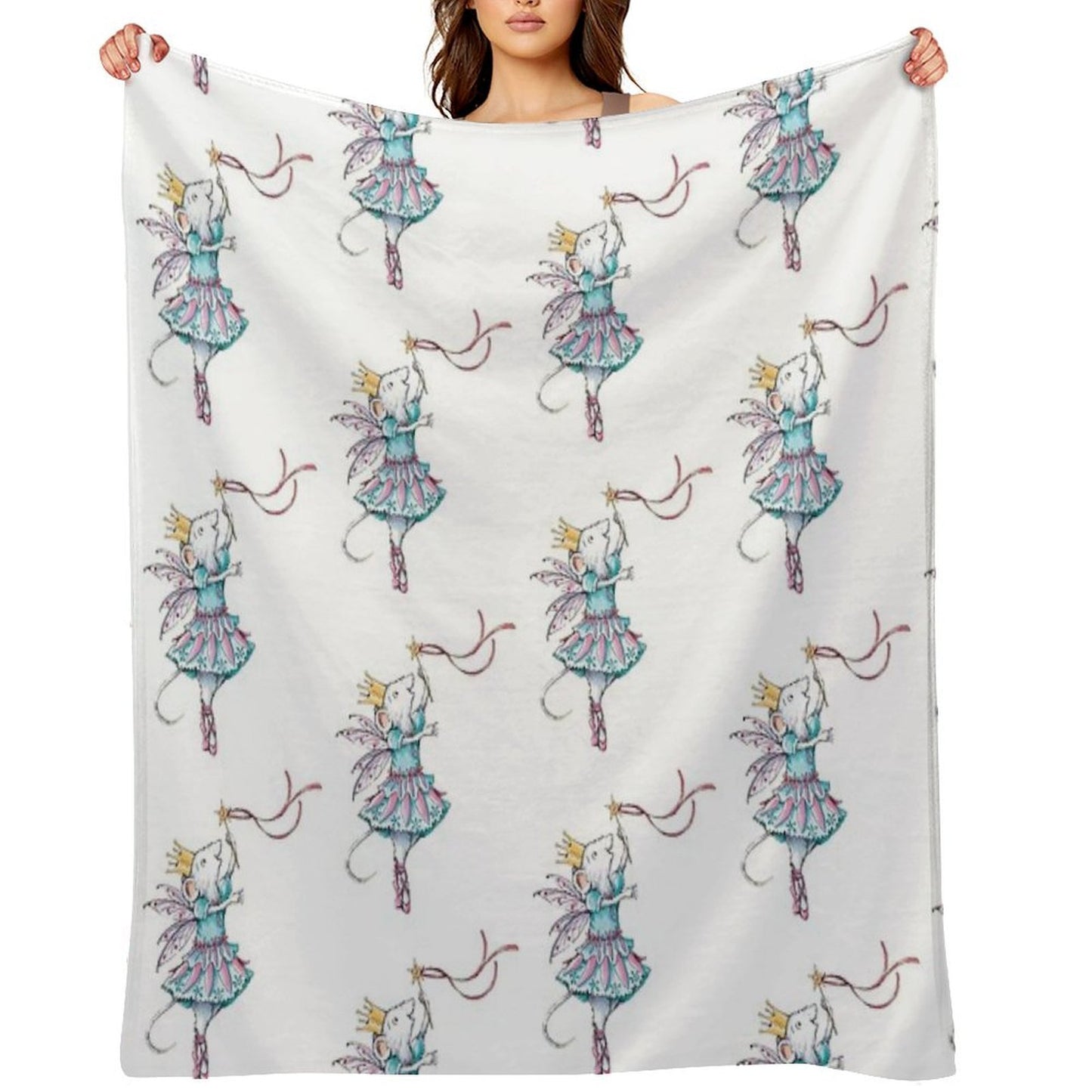 Angelina Ballerina Multi-functional Throw Blanket