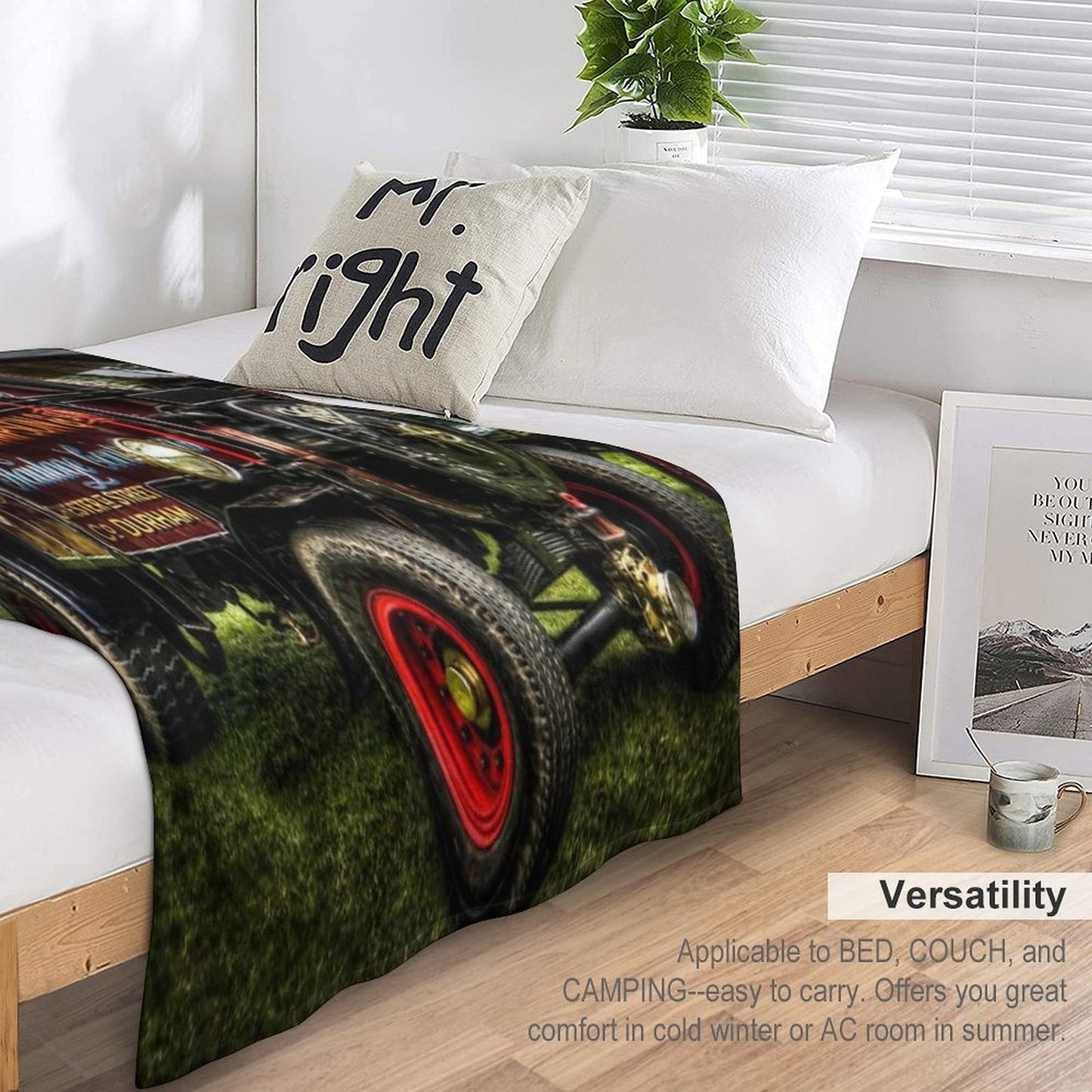Traction Engine At The Steam Rally Comfort Throw Blanket