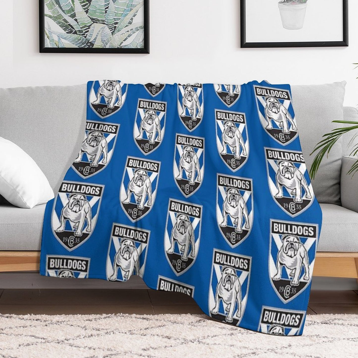Canterbury-Bankstown Bulldogs Compact Throw Blanket