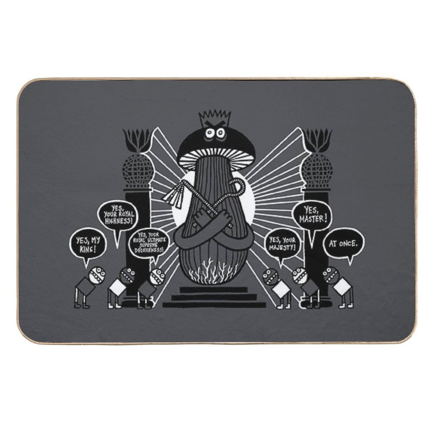 King Mushroom Durable Bath Mat