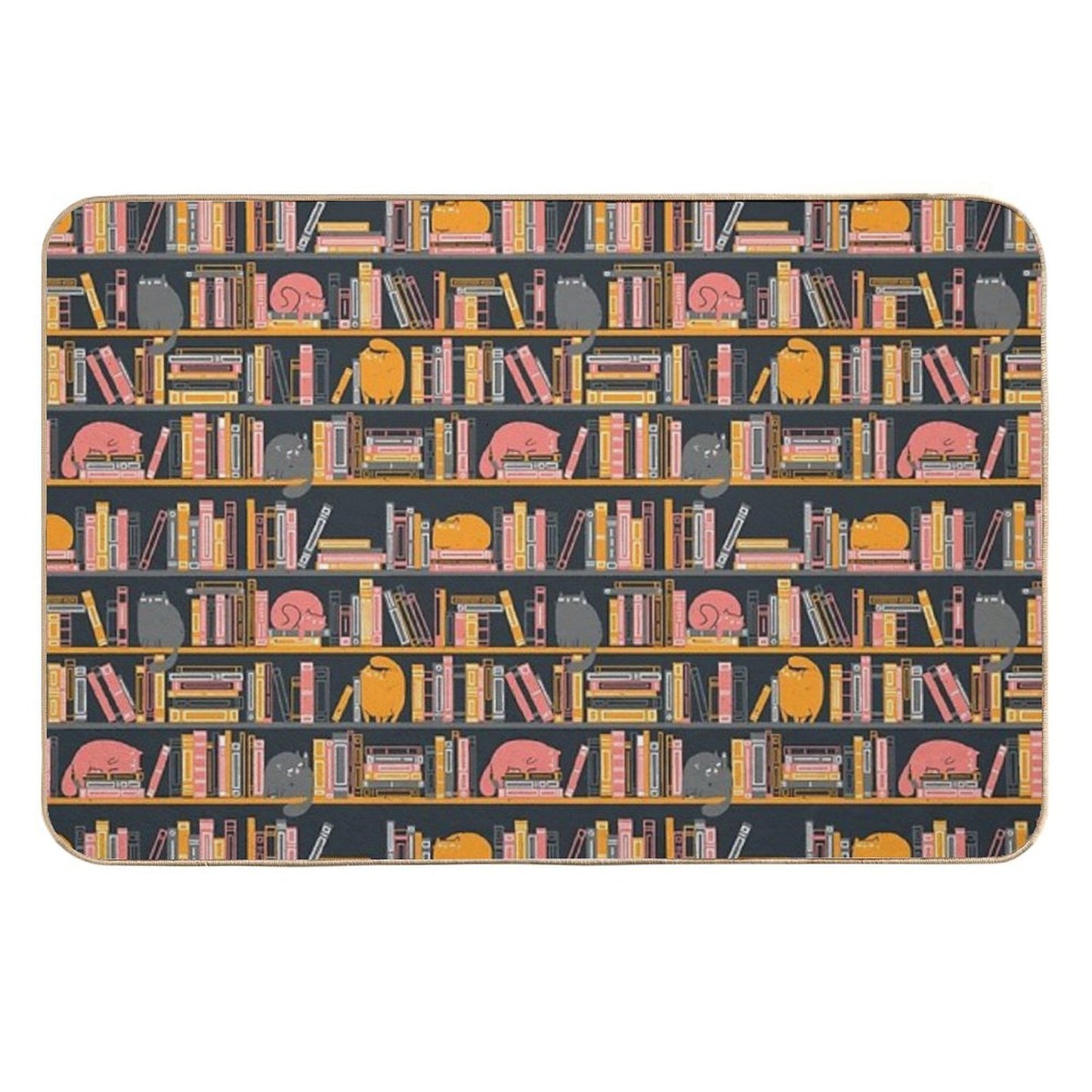 Cat Library Pet-Safe Bath Mat