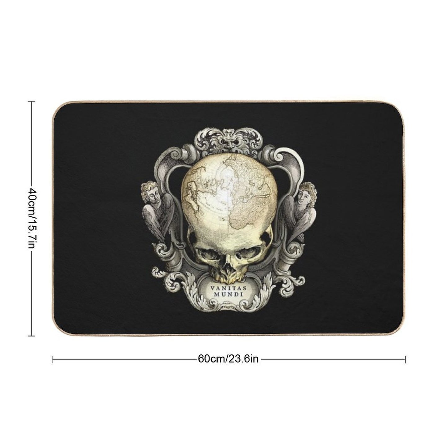Vanitas Mundi Easy To Clean Bath Mat