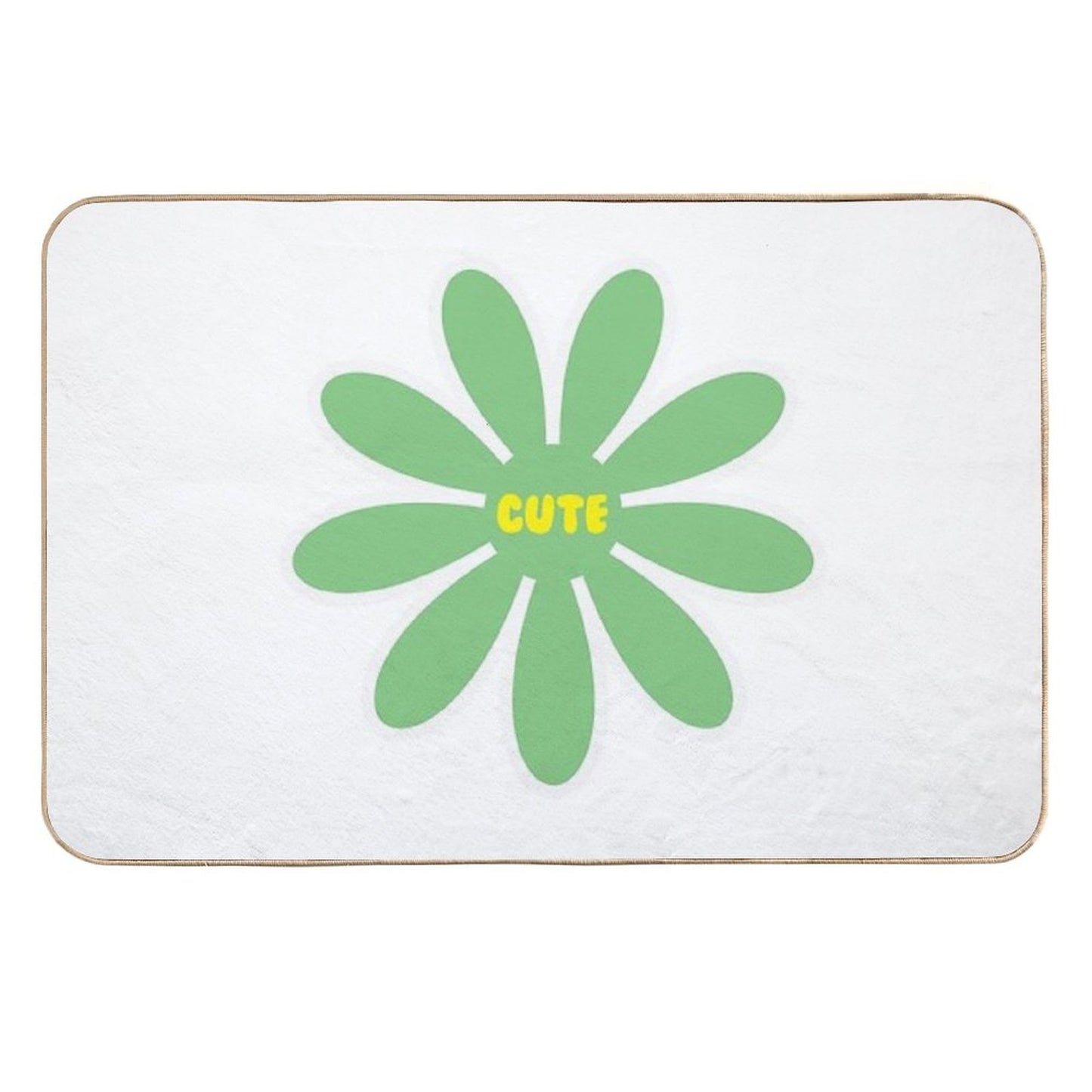 Cute Flower Slip-Resistant Bath Mat
