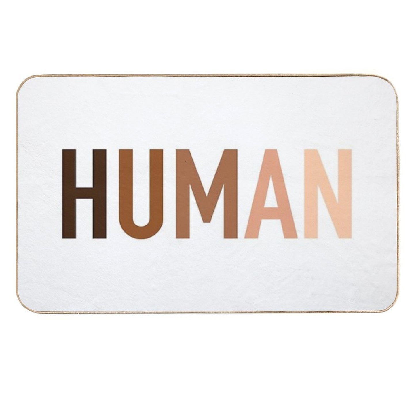 Human, Skin Tones High-Traffic Bath Mat
