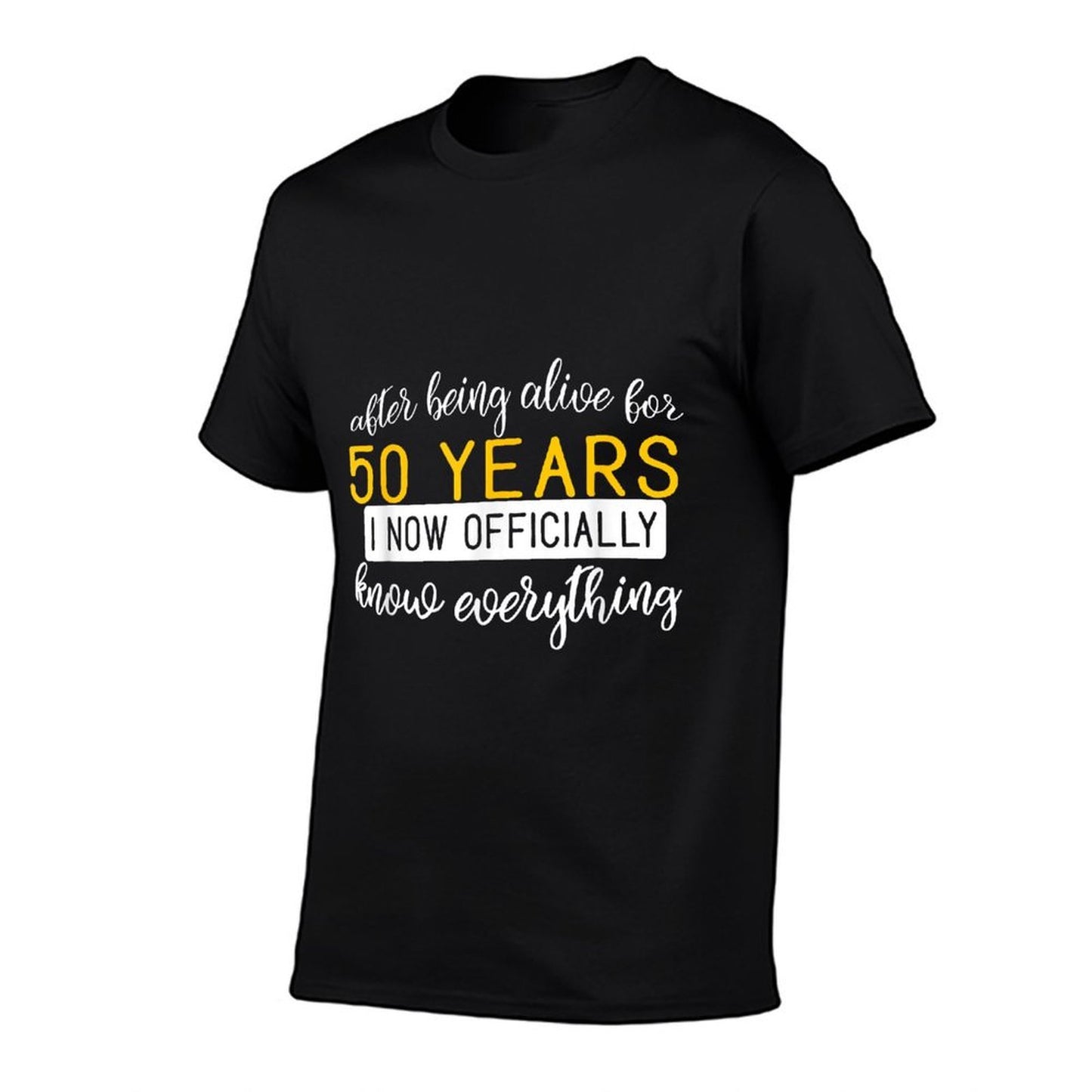 50th Birthday - 50 Years Old Birthday Gift! Cotton T-Shirt