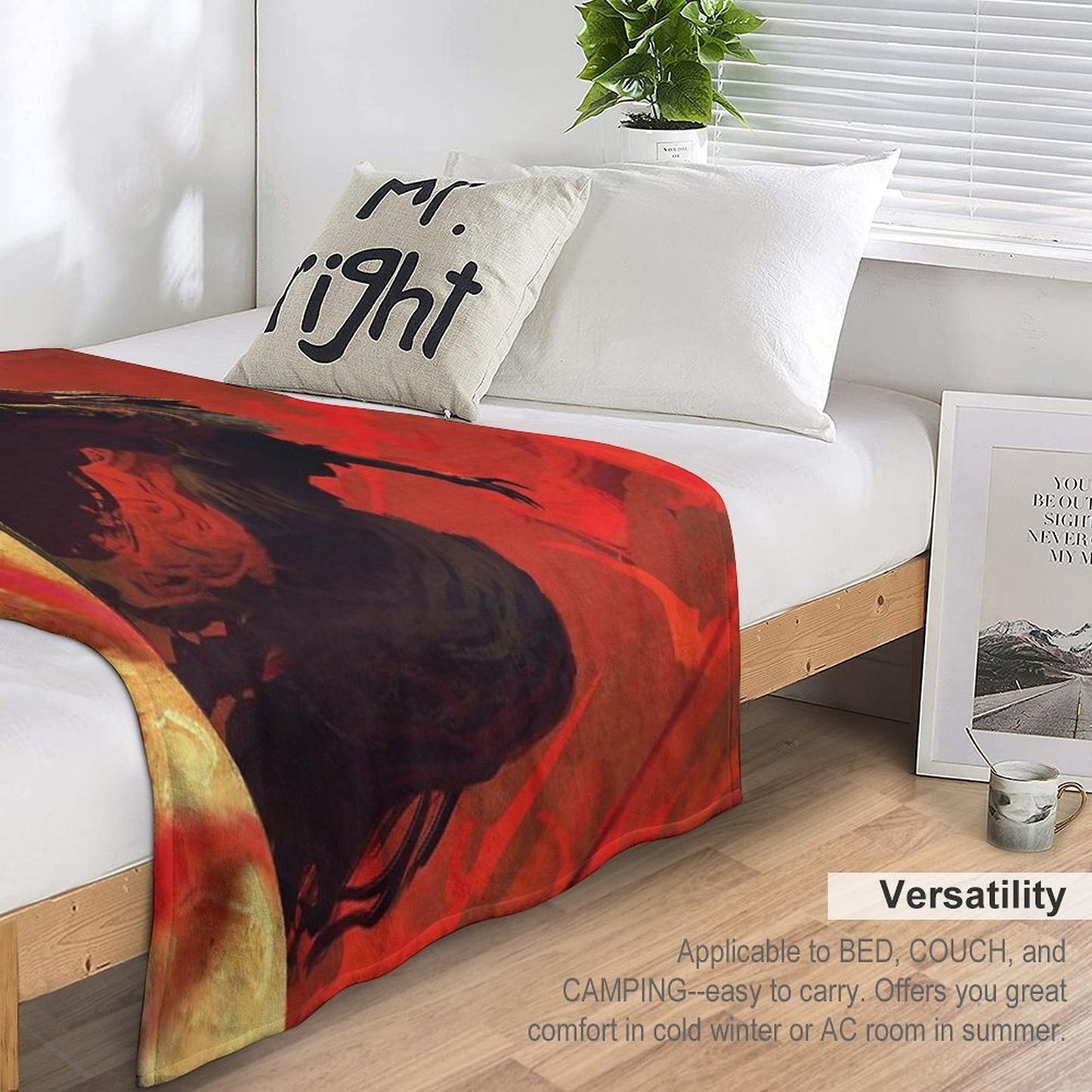 The Blade ( 2 ) Premium Throw Blanket