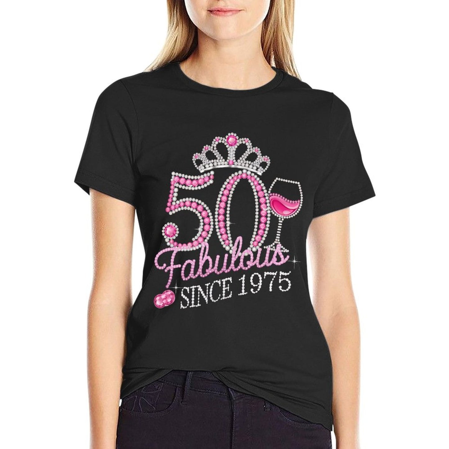 50th Birthday Decorations for Women, 50 And Fabulous Since Classic T-Shirt