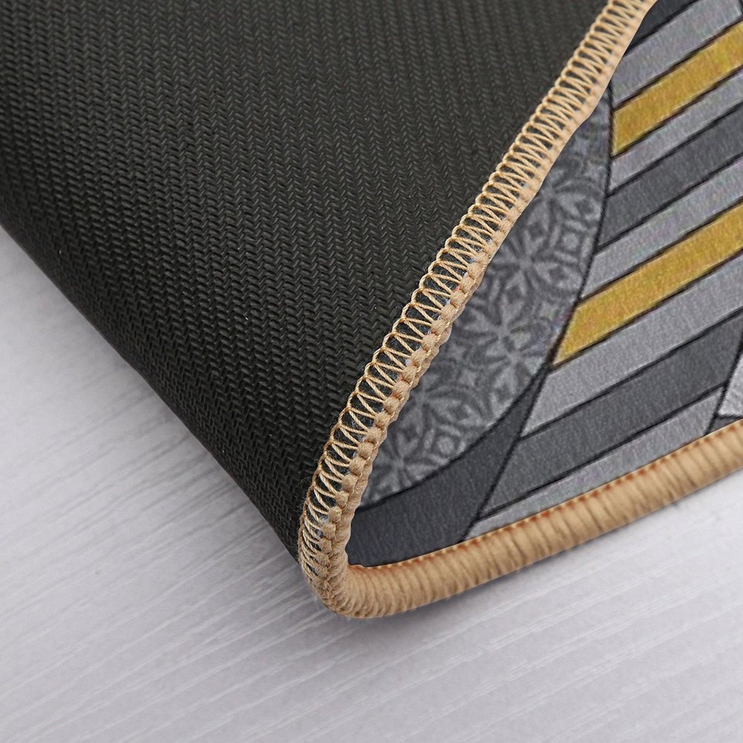Industrial Spirals – Engineered Flow Meets Urban Art Absorbent Bath Mat