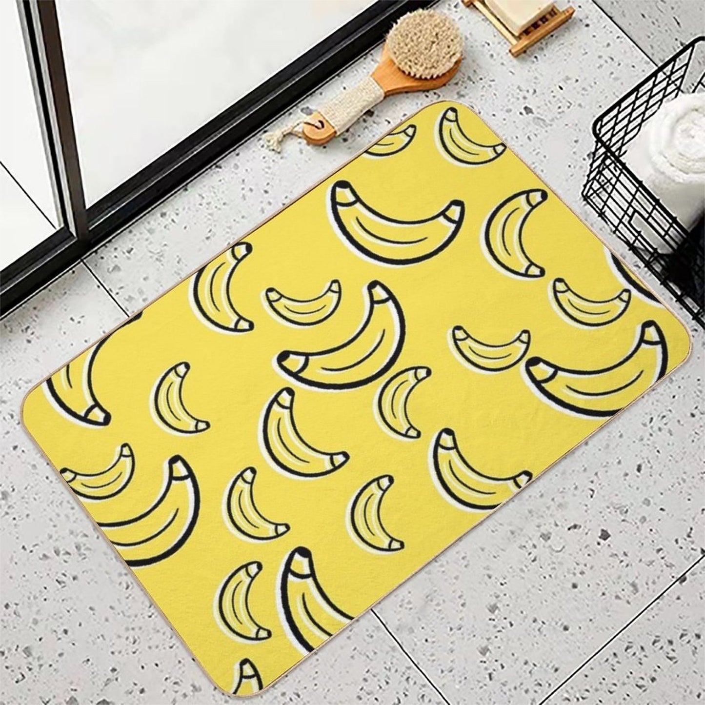 So Many Bananas  Slip-Resistant Bath Mat