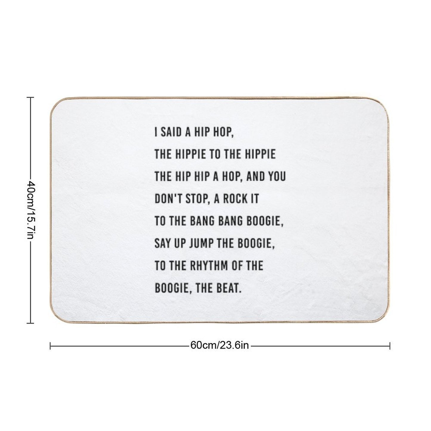 The Hippie Toxin-Free Bath Mat