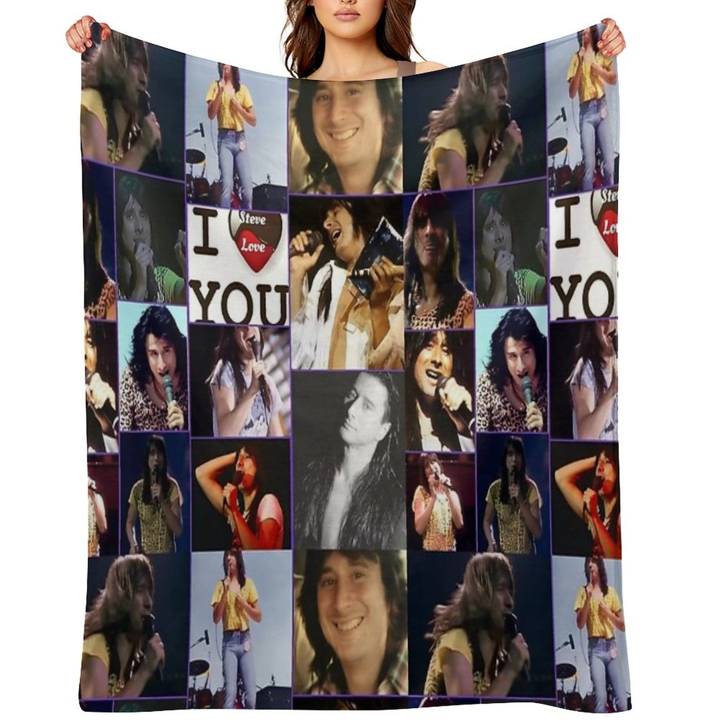 Steve Perry, I Love You Gift-ready Throw Blanket