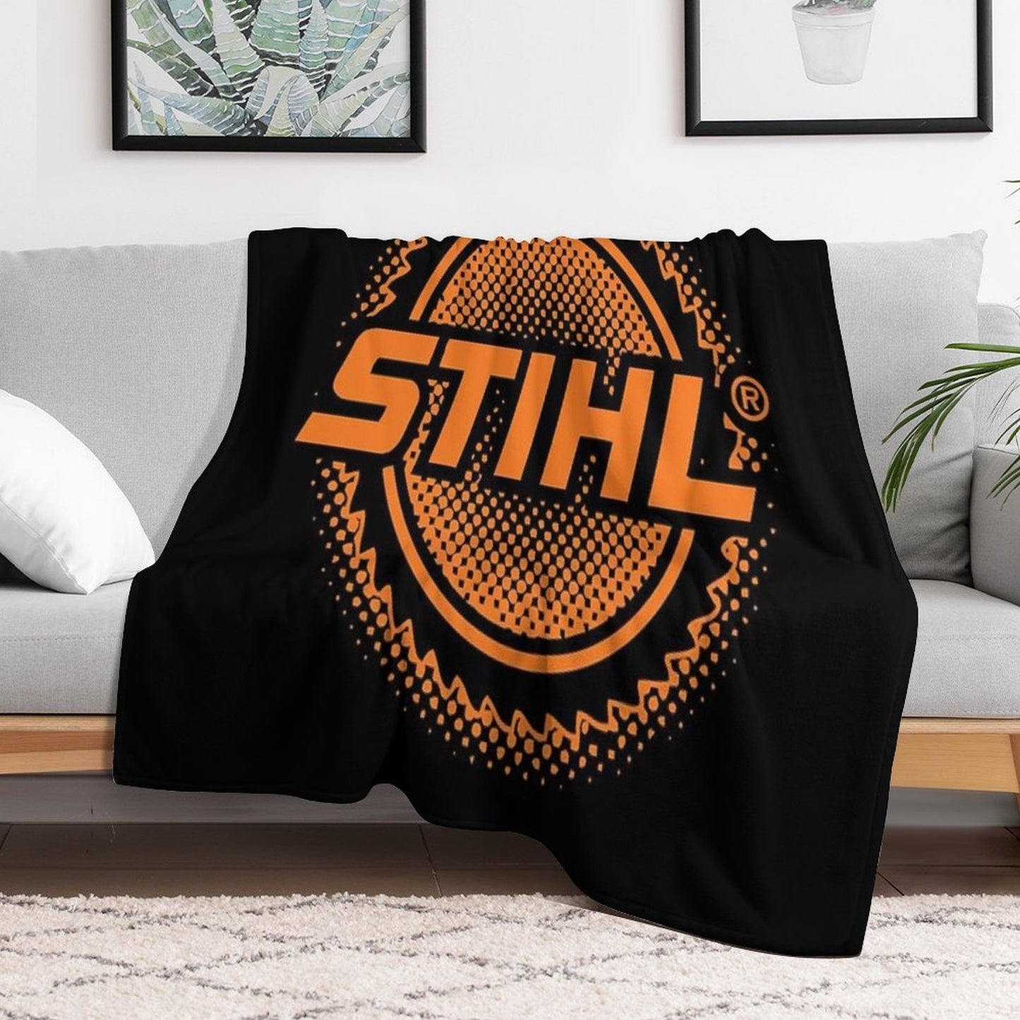 See The World Stihl ChDifferently Eco-conscious Throw Blanket