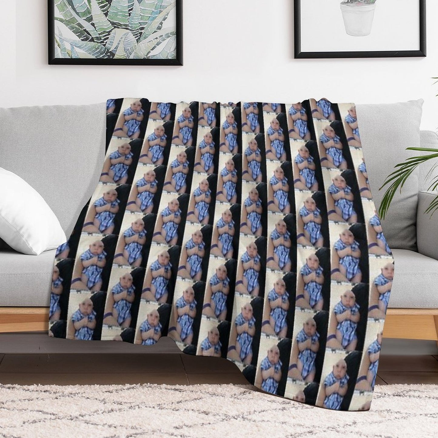 Jank Boteko Shrink-resistant Throw Blanket