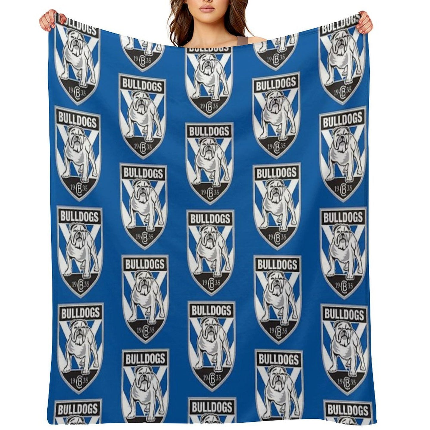 Canterbury-Bankstown Bulldogs Compact Throw Blanket