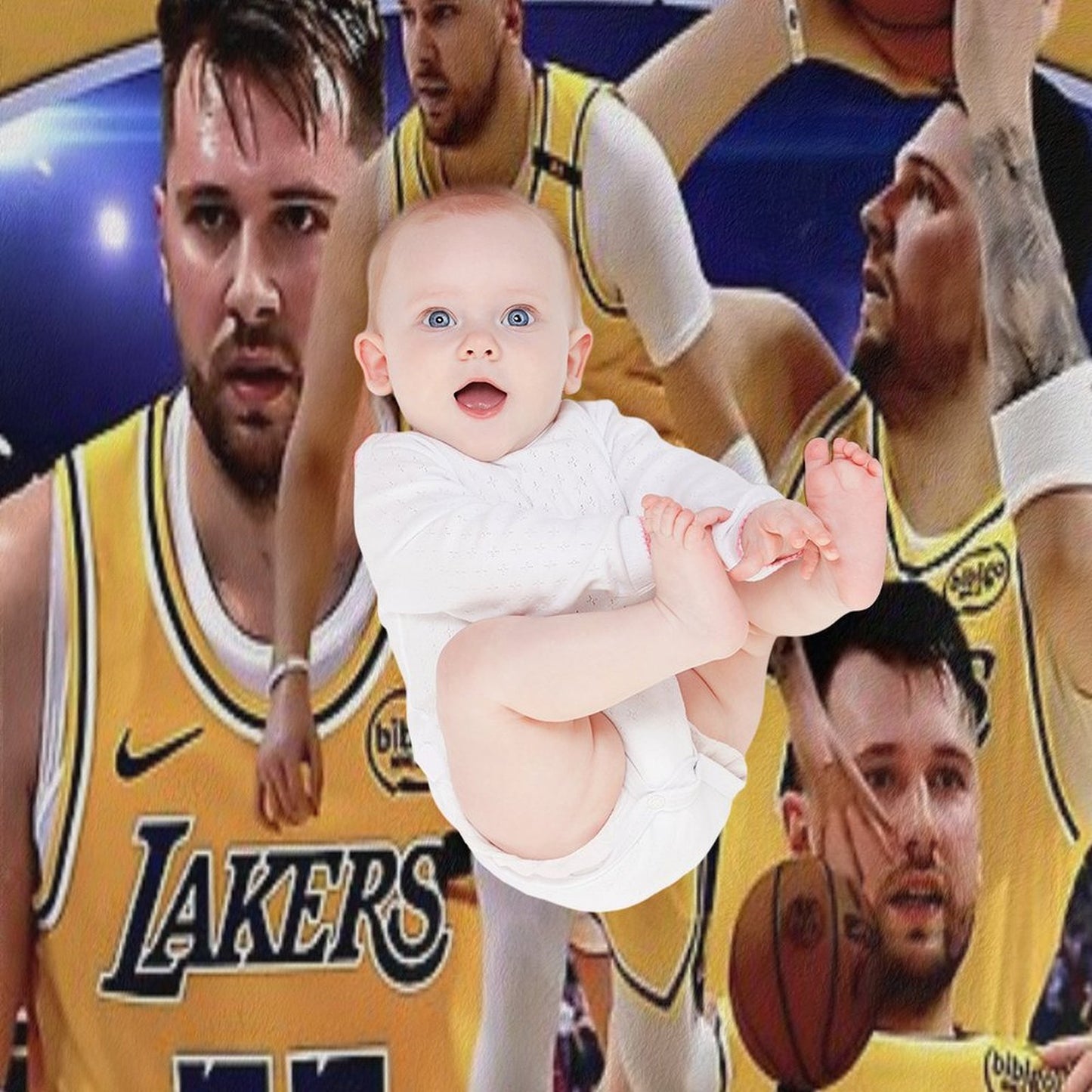 Luka Doncic Lightweight Throw Blanket