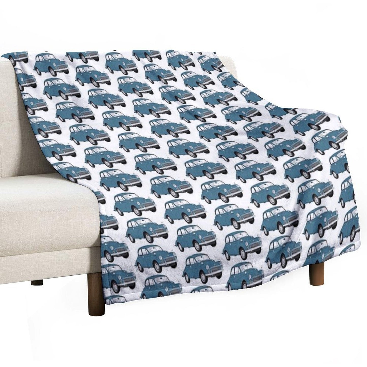Morris Minor All-season Throw Blanket