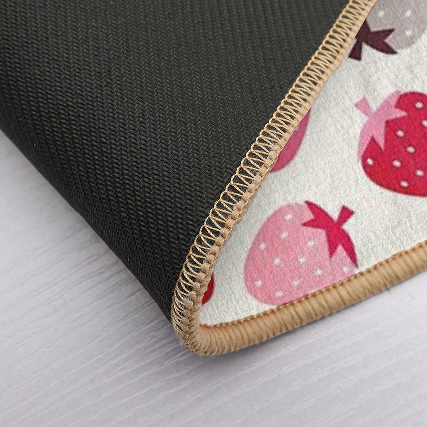 Strawberry Fields Stain-Proof Bath Mat