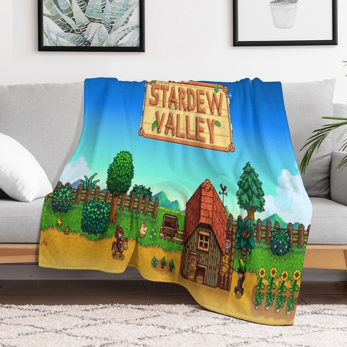 Stardew Valley Durable Throw Blanket