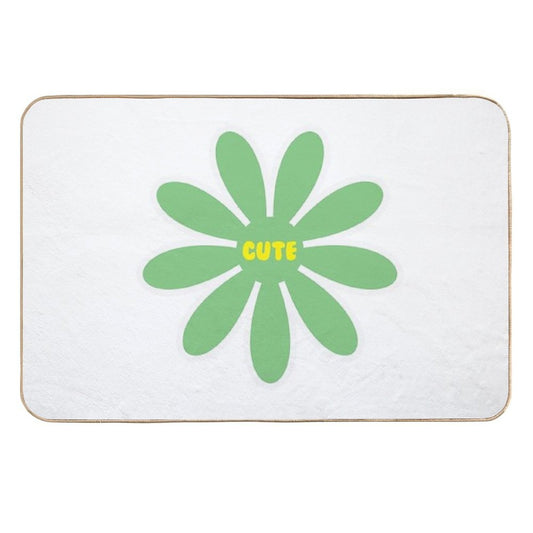 Cute Flower  Slip-Resistant Bath Mat