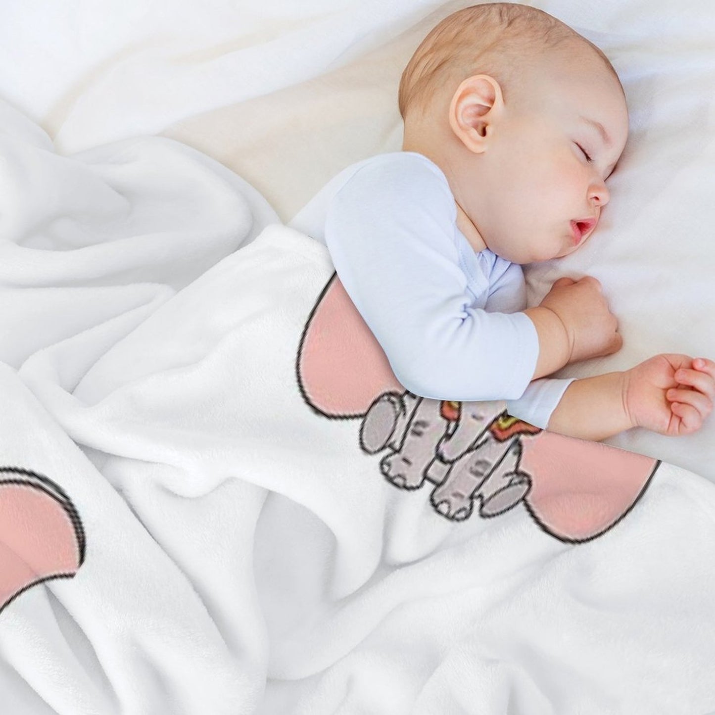 Dumbo Machine-washable Throw Blanket