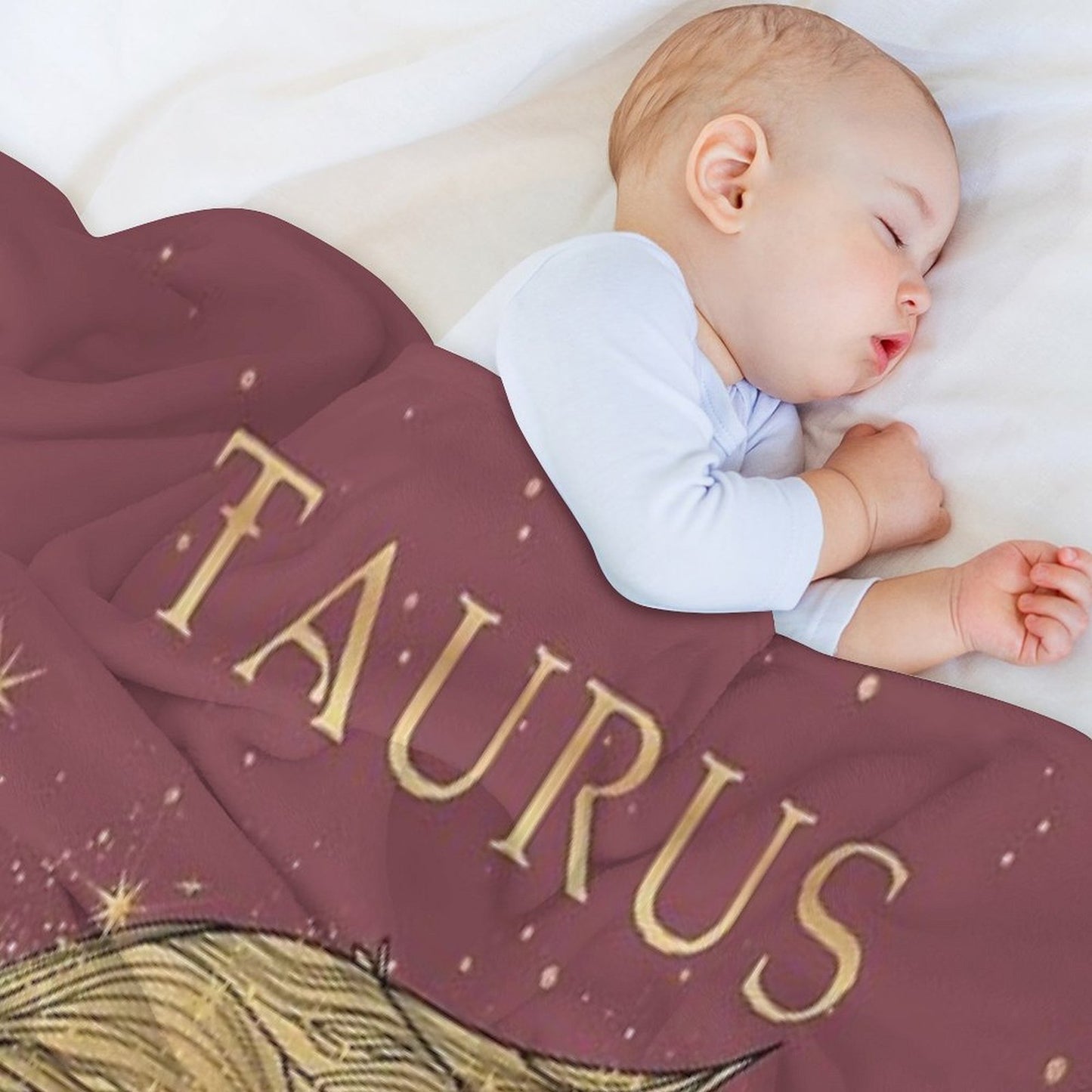 Taurus Zodiac Woman Multi-functional Throw Blanket